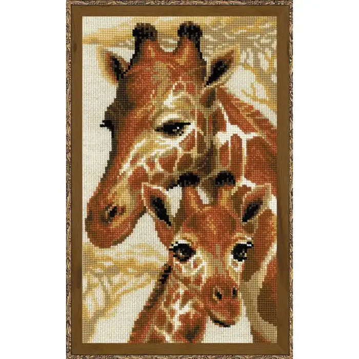 Cross Stitch Kit Riolis - GIRAFFES SR1697