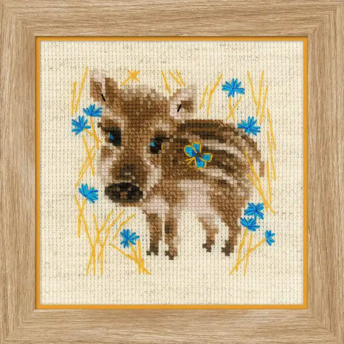 Cross Stitch Kit Riolis - LITTLE BOAR SR1756