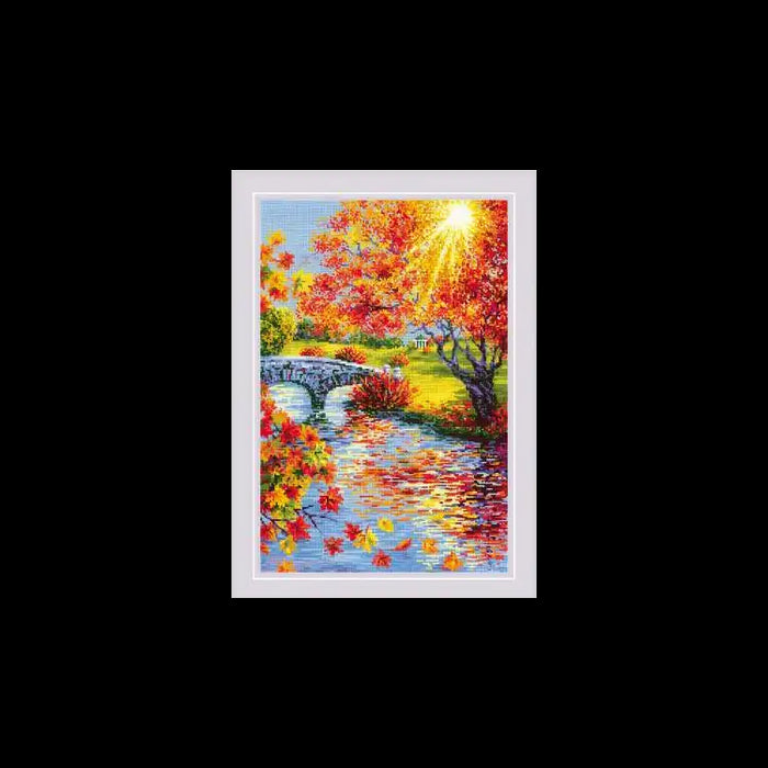 Cross Stitch Kit Riolis - SUNNY AUTUMN SR2031