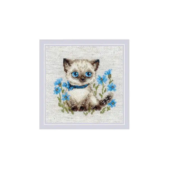 Kreuzstichset Riolis - Siamesisches Kätzchen SR2118