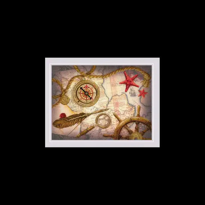 Kreuzstichset Riolis - AUF DER SUCHE NACH DEM SCHATZ SRPT-0095