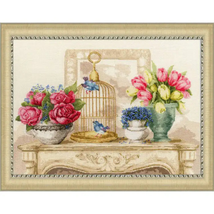CROSS STITCH KIT - SPRING SHARM S/SZH050
