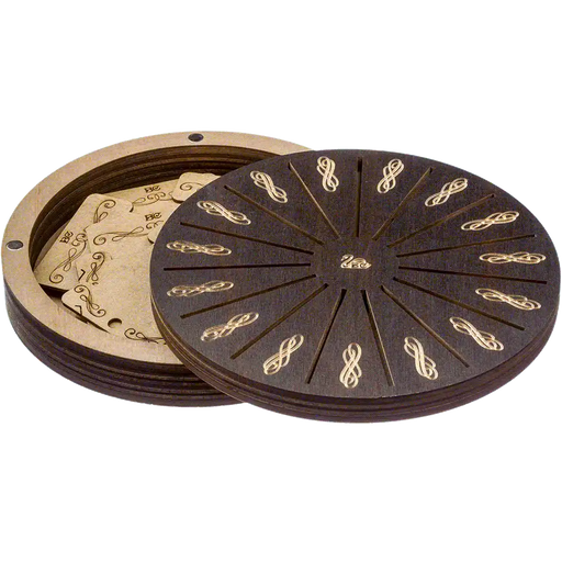 Storage Box for handcraft and 17 bobbins included Wonderland Crafts Organizer Box - HobbyJobby