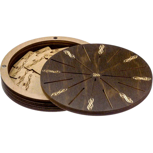 Storage Box for handcraft and 18 bobbins included Wonderland Crafts Organizer Box - HobbyJobby