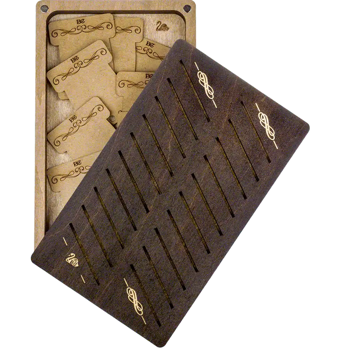 Storage Box for handcraft and 22 bobbins included Wonderland Crafts Organizer Box - HobbyJobby