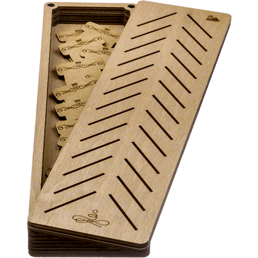 Storage Box for handcraft and 28 bobbins included Wonderland Crafts Organizer Box - HobbyJobby