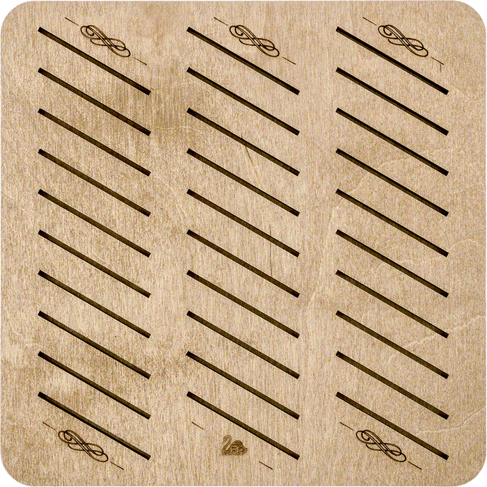 Storage Box for handcraft and 32 bobbins included Wonderland Crafts Organizer Box - HobbyJobby