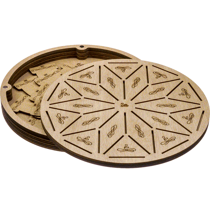 Storage Box for handcraft and 42 bobbins included Wonderland Crafts Organizer Box - HobbyJobby