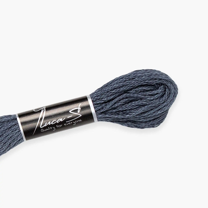 Stranded Cotton Luca-S - 501 / DMC 413 / Anchor 401 Stranded Cotton - HobbyJobby