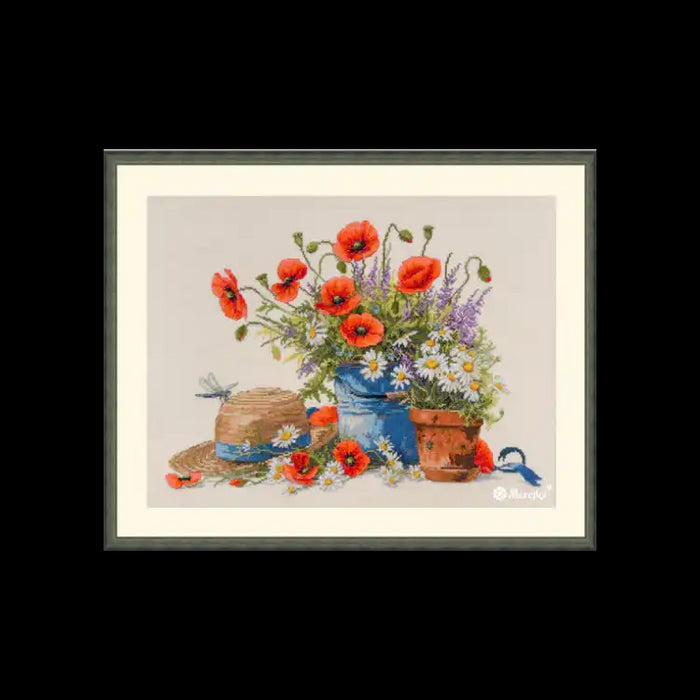 Kreuzstichset Merejka - SOMMERSTILLLEBEN 28X38 SK252