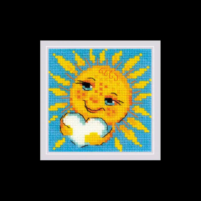 Kreuzstichset Riolis – SONNENSCHEIN 10X10 SR2084