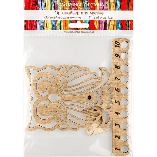 Thread Organizer - Wooden Floss Organizer Wonderland Crafts Floss Organizer - HobbyJobby