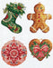 Toys Cross Stitch Kits - Winter Decorations, JK043 Luca-S Cross Stitch Toys - HobbyJobby