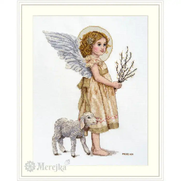 Cross Stitch Kit Merejka - WELCOMING SPRING 20X27 SK256A