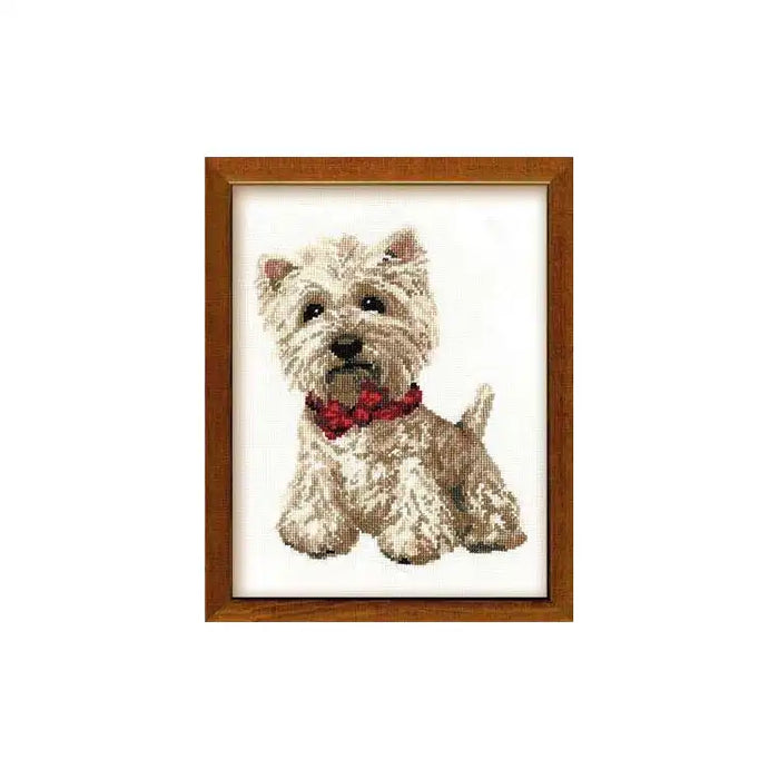 Kreuzstichset Riolis - WEST HIGHLAND WHITE 945