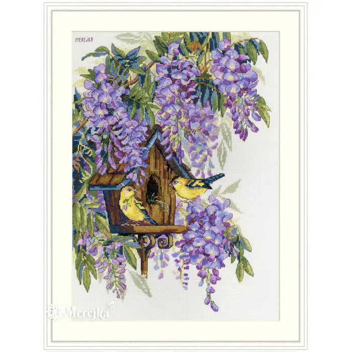 Cross Stitch Kit Merejka - WISTERIA SK137