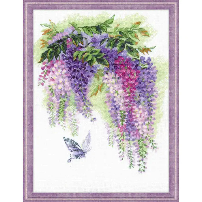 Cross Stitch Kit Riolis - WISTERIA SR1672