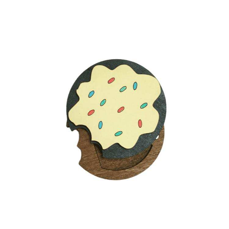 Wooden needle case "Yellow cake" HobbyJobby Needle Cases - HobbyJobby