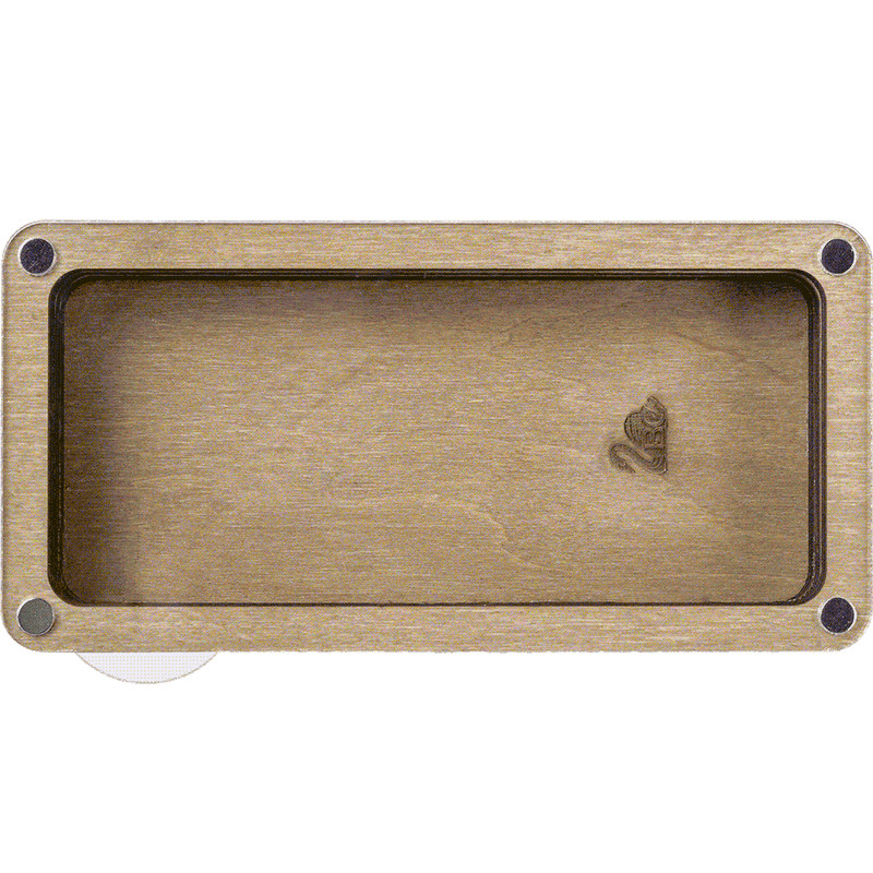 Wooden Storage Box for Handcrafts Wonderland Crafts Organizer Box - HobbyJobby