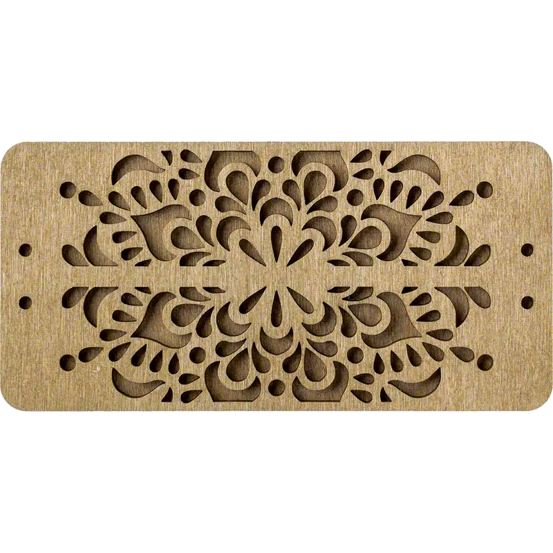 Wooden Storage Box for Handcrafts Wonderland Crafts Organizer Box - HobbyJobby