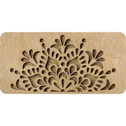 Wooden Storage Box for Handcrafts Wonderland Crafts Organizer Box - HobbyJobby