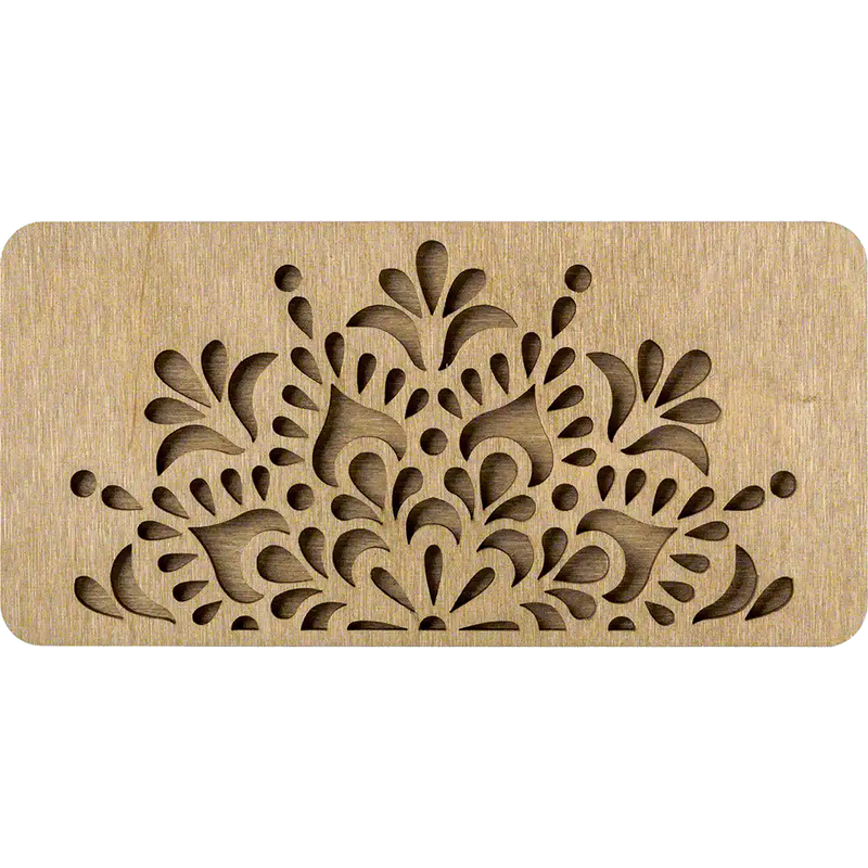 Wooden Storage Box for Handcrafts Wonderland Crafts Organizer Box - HobbyJobby