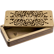 Wooden Storage Box for Handcrafts Wonderland Crafts Organizer Box - HobbyJobby