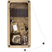 Wooden Storage Box for Handcrafts Wonderland Crafts Organizer Box - HobbyJobby