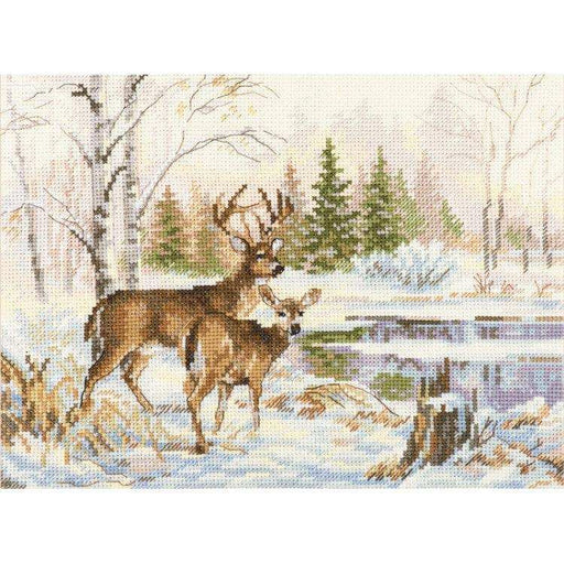 Alisa Cross Stitch Kit - At The Forest Lake Alisa Cross Stitch Kits - HobbyJobby