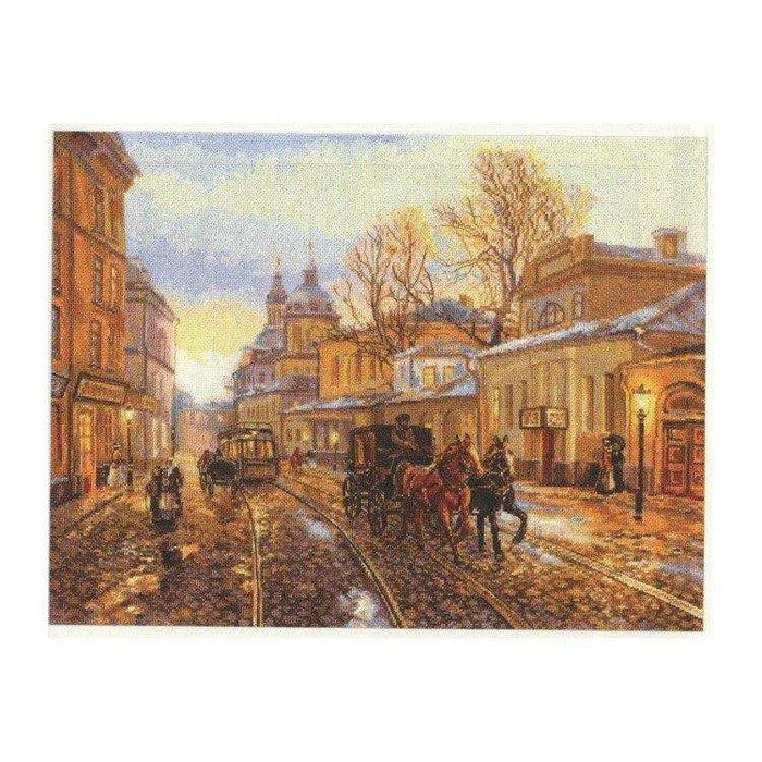 Alisa Cross Stitch Kit - Autumn Coach - Pakrovka Alisa Cross Stitch Kits - HobbyJobby