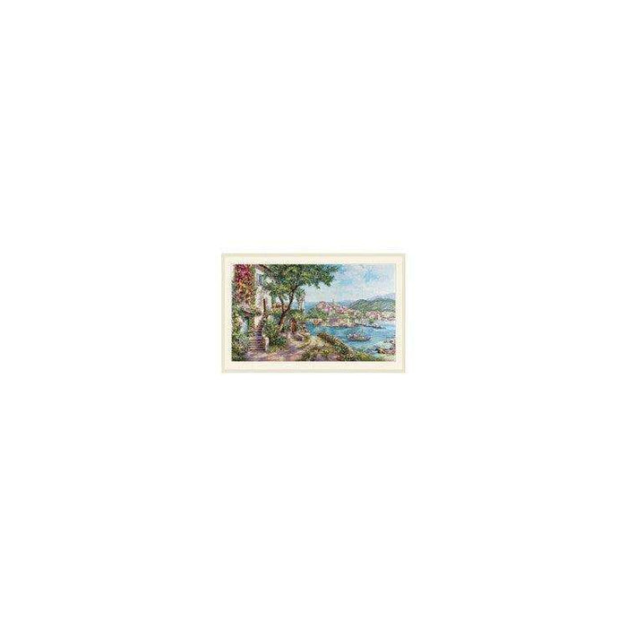 Alisa Cross Stitch Kit - Azure-Blue Coast Alisa Cross Stitch Kits - HobbyJobby