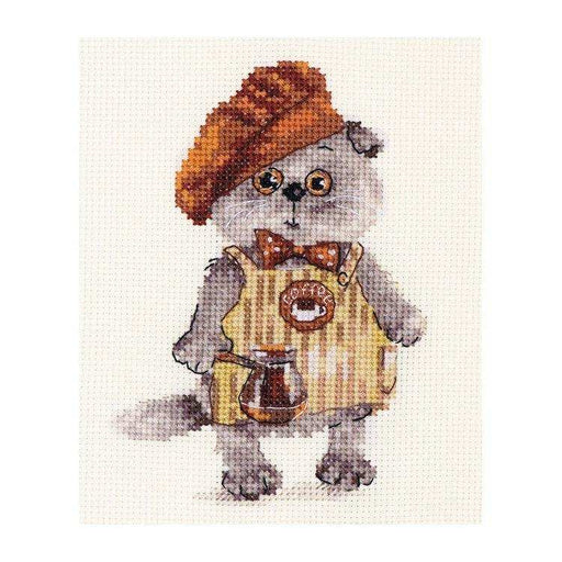 Alisa Cross Stitch Kit - Basik Barista Alisa Cross Stitch Kits - HobbyJobby
