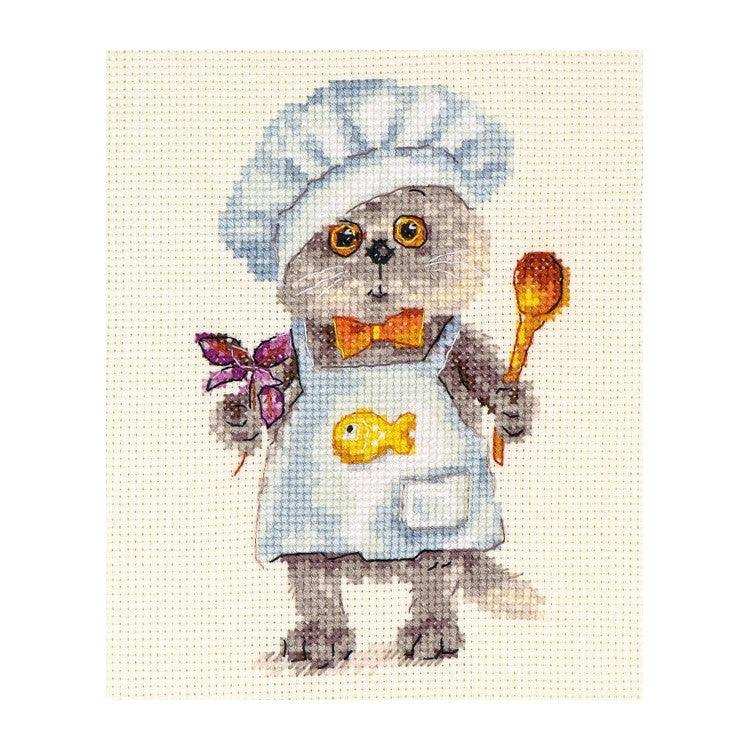Alisa Cross Stitch Kit - Basik Chef Alisa Cross Stitch Kits - HobbyJobby