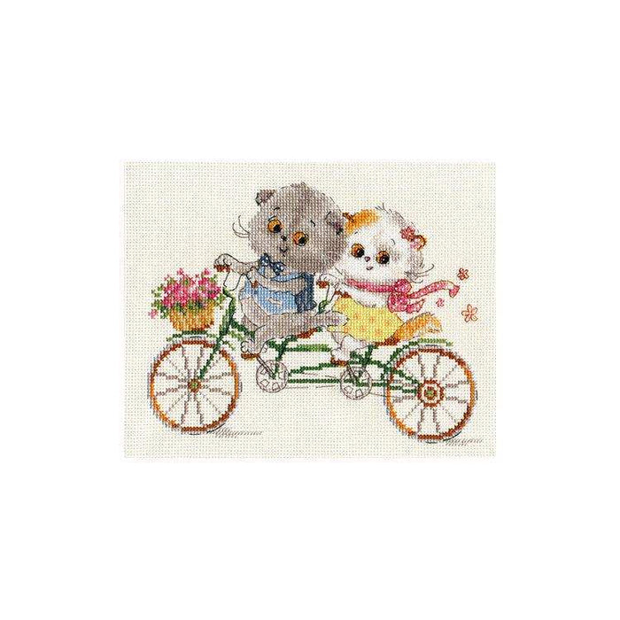 Alisa Cross Stitch Kit - Basik&Li-Li. It S A Happy Day Alisa Cross Stitch Kits - HobbyJobby