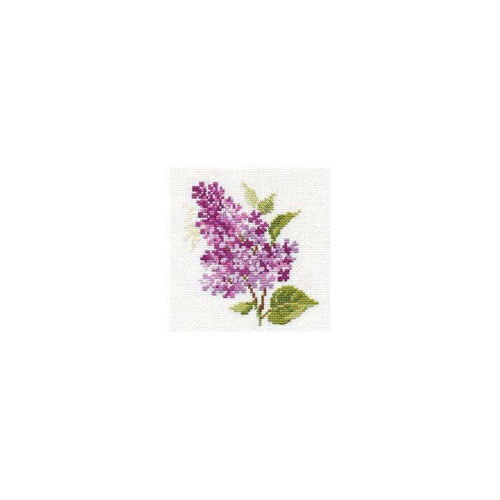 Alisa Cross Stitch Kit - Branch Of Lilac Alisa Cross Stitch Kits - HobbyJobby