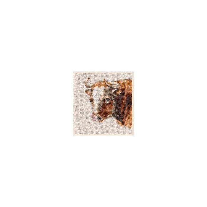 Alisa Cross Stitch Kit - Bull Alisa Cross Stitch Kits - HobbyJobby