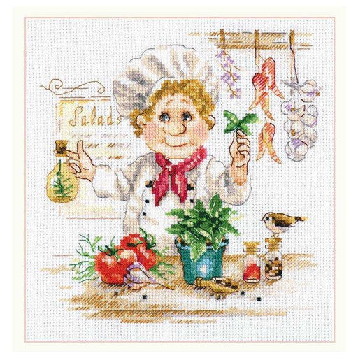 Alisa Cross Stitch Kit - Chef Alisa Cross Stitch Kits - HobbyJobby