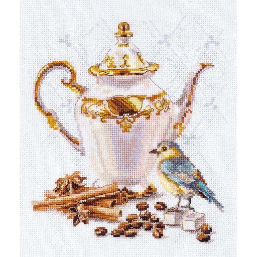 Alisa Cross Stitch Kit - Coffee Connoisseur Alisa Cross Stitch Kits - HobbyJobby
