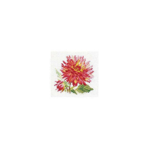 Alisa Cross Stitch Kit - Dahlia Alisa Cross Stitch Kits - HobbyJobby