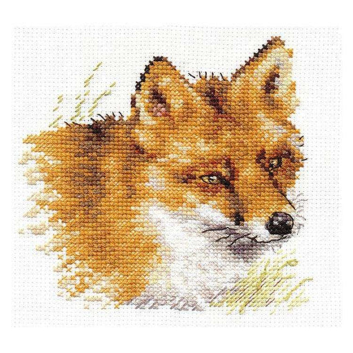 Alisa Cross Stitch Kit - Fox Alisa Cross Stitch Kits - HobbyJobby
