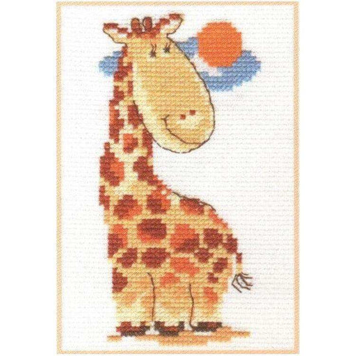 Alisa Cross Stitch Kit - Giraffe Alisa Cross Stitch Kits - HobbyJobby