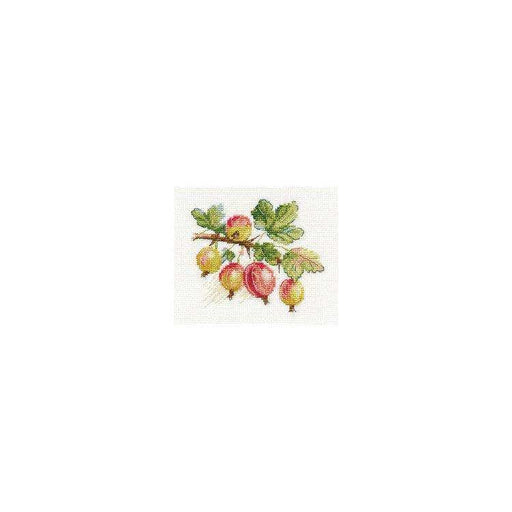Alisa Cross Stitch Kit - Gooseberry Alisa Cross Stitch Kits - HobbyJobby