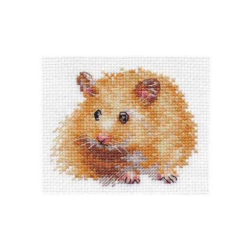Alisa Cross Stitch Kit - Hamster Alisa Cross Stitch Kits - HobbyJobby