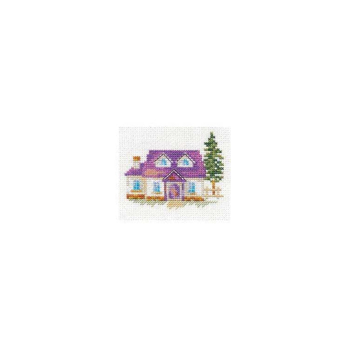 Alisa Cross Stitch Kit - House In The Forest Alisa Cross Stitch Kits - HobbyJobby