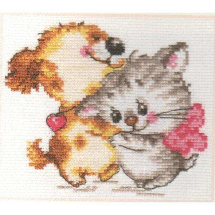 Alisa Cross Stitch Kit - I Adore You! Alisa Cross Stitch Kits - HobbyJobby