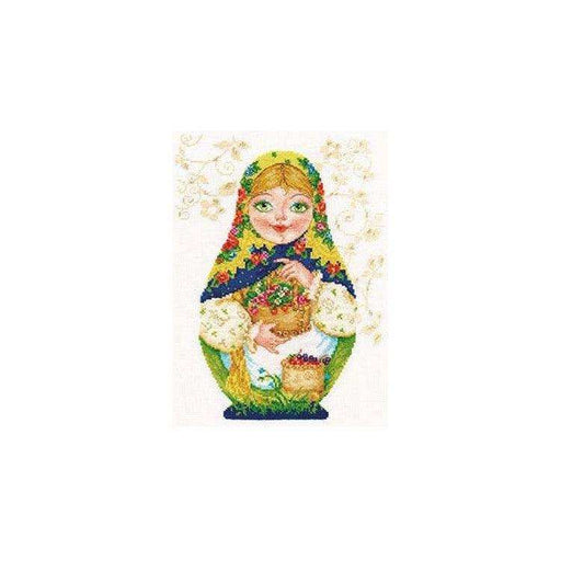 Alisa Cross Stitch Kit - Matreshki. Summer Beauty Alisa Cross Stitch Kits - HobbyJobby