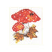 Alisa Cross Stitch Kit - Mushrooms Alisa Cross Stitch Kits - HobbyJobby