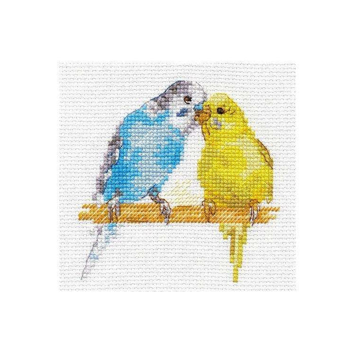 Alisa Cross Stitch Kit - Parrots Alisa Cross Stitch Kits - HobbyJobby