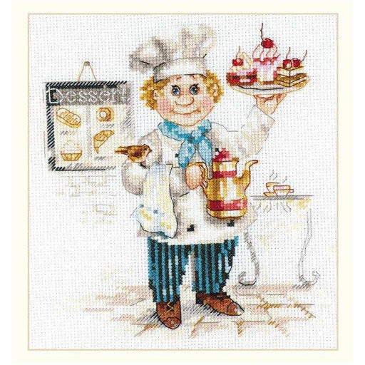 Alisa Cross Stitch Kit - Pastry Chef Alisa Cross Stitch Kits - HobbyJobby