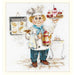 Alisa Cross Stitch Kit - Pastry Chef Alisa Cross Stitch Kits - HobbyJobby